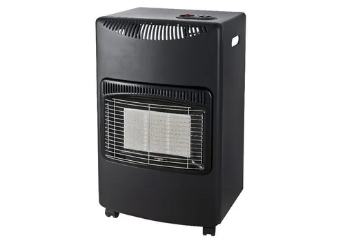 Infrarot Gasheizung 4,2 kW - 3 Stufen für 20-80m² - Heizgeräte mit 4,2 kW Leistung, ideal für Räume bis 80m². Flexibel dank Rädern und 3 regulierbaren Heizstufen für individuellen Komfort.