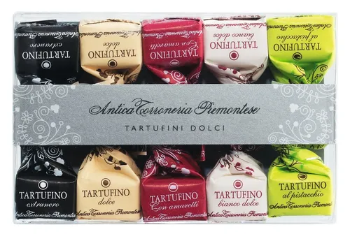 Antica Torroneria Piemontese Tartufini dolci misti - Minischokoladentrüffel 70g