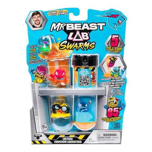 Figure Mr Beast Lab - Swarm Lab 5-pak Cobi 5902251500801