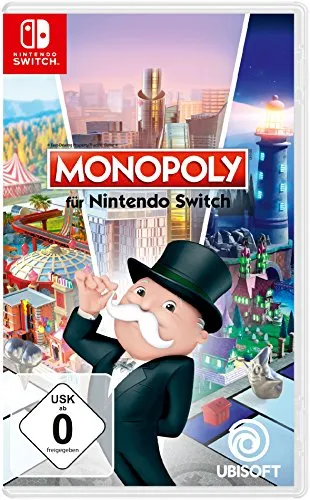 Nintendo Switch - Monopoly Spiel - PC- & Videospiele, klassisches Brettspiel für die ganze Familie, ideal für gesellige Abende und strategisches Denken.