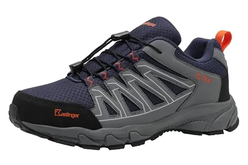 Kastinger Unisex FS-AHRNSPITZ Low KTX Wanderschuh, dk Navy/Steel Grey, 47 EU - Wanderschuhe mit K-Tex Membran für optimalen Schutz vor Nässe, ideal für aktive Kinder und perfekt für jedes Outdoor-Abenteuer.
