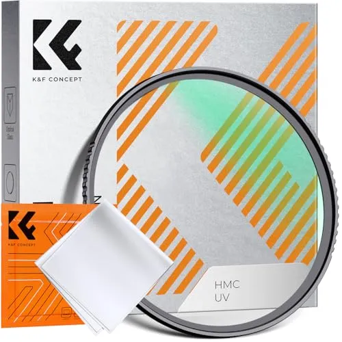 K&F CONCEPT K-Serie 82MM MCUV Pro UV-Filter Slim MC UV Schutzfilter Ultraviolett-Filter