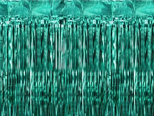 KURTYNA butelkowa zieleń 100X200CM TŁO Ścianka dekoracje urodziny 5904555072411