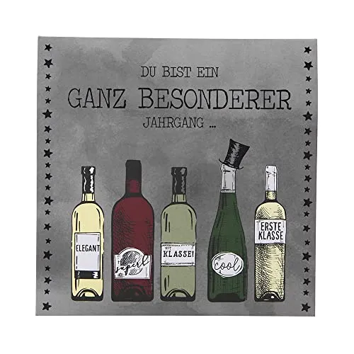Depesche 0011694-020 Pop-up Glückwunschkarte zum Geburtstag, Klappkarte mit Musik, Lichtelementen und einem originellen Spruch, Geburtstagskarte inkl. Umschlag, Format 15,5 x 15,5 cm