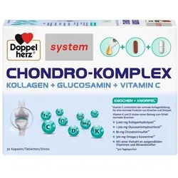 Doppelherz Chondro-Komplex System 30 ST - Unterstützt die Gelenkgesundheit, ideal für aktive Menschen und Senioren