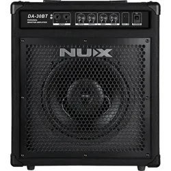 Nux E-Drum DA-30BT Schlagzeug-Verstärker - E-Schlagzeuge: Leistungsstarker Drum-Monitor mit 30 Watt RMS, Bluetooth für drahtloses Jammen und vielseitige Anschlussmöglichkeiten.