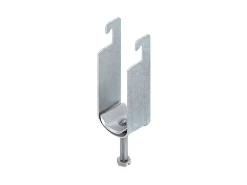 Niedax Bügelschelle BU 14/2 - 100 Stück - Robuste Bügelschellen für die Montage auf Profilschienen, ideal für die sichere Kabelbefestigung. Halogenfrei und feuerverzinkt für langlebige Qualität.