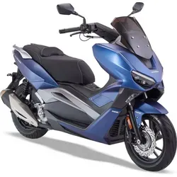 LuXXon Silvermax Motorroller - City Roller mit 300 ccm - 19 PS für max. 120 kmh - Blau