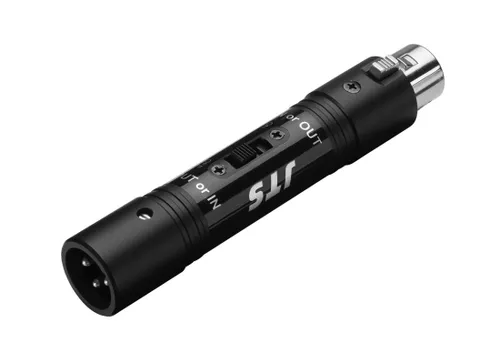 JTS MA-SW Inline-Mikrofon-Schalter - Mikrofonzubehör mit beidseitiger Nutzung, ideal für dynamische und Kondensator-Mikrofone; robustes Metallgehäuse für Langlebigkeit.