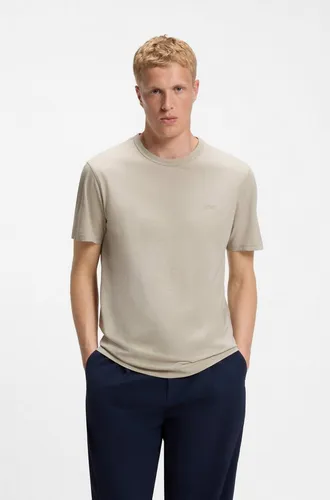 BOSS Herren Tegood T-Shirt, Light Beige, XL EU - Stylisches T-Shirt für Herren, ideal für den Alltag. Angenehmer Tragekomfort mit kurzen Ärmeln und Rundhalsausschnitt.