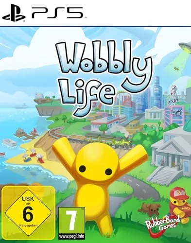 Wobbly Life für Sony PS5 - Action & Abenteuer - PC- & Videospiele: Erlebe Wobbly Life mit Multiplayer-Funktionen und Online-Spielbarkeit auf der PlayStation 5. Ideal für Spaß mit Freunden!