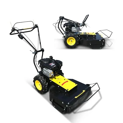 BAMATO Mulchmäher GM-875 mit RATO R225 Motor - Rasenmäher mit 7,6 PS 4-Takt Motor, ideal zum effizienten Mulchen von Rasenflächen und sorgt für eine gesunde Rasennahrung.
