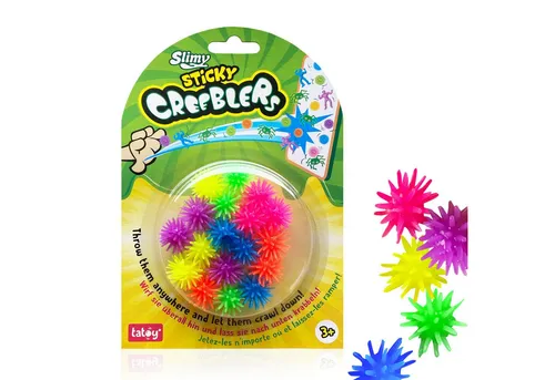 Tatoy® Spiel Slimy Sticky Creeblers, die Original klebrigen Wandkrabbler