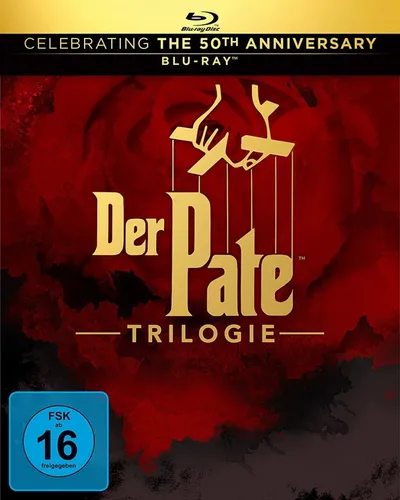 Der Pate Trilogie - Remastered [4 Blu-rays] - Kultfilme der Mafia-Geschichte, jetzt in remasterter Qualität für ein unvergleichliches Seherlebnis.