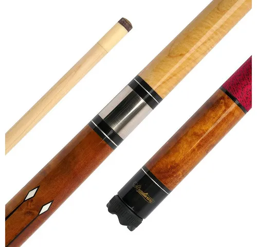 Stradivari Pool Billard Queue Master-Billiards - 2-teiliger Profi-Queue aus kanadischem Vogelaugenahorn mit hochwertigem Irish Linen Griff und 13mm Lederspitze – ideal für Turnierspieler und höchste Ansprüche.