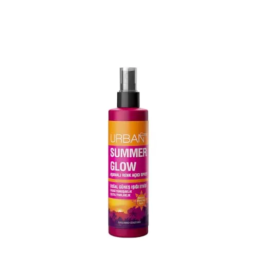 Urban Care - Summer Glow Lightening Spray - 150 ml - Haarfärbemittel für sanfte Aufhellung, sorgt für strahlende Akzente und lebendigen Glanz. Ideal für den Sommerlook und einfach anzuwenden.