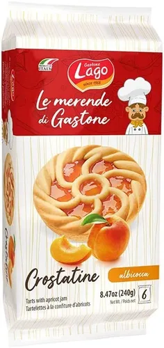 Gastone Lago Crostatine all'Albicocca Aprikosentörtchen 240g