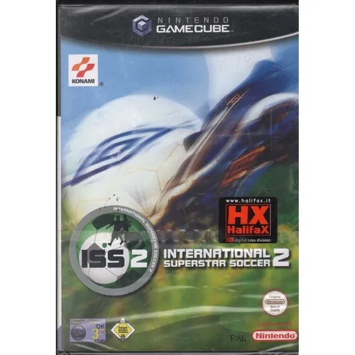International Superstar Soccer 2 für Nintendo GameCube - Sportspiel von Konami, ideal für Fußballfans, veröffentlicht 2002 und neu versiegelt. Perfekt für Sammler und Nostalgiker!