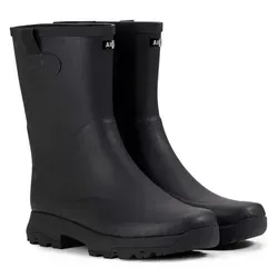 Aigle Damen Alya Gummistiefel Schwarz, 40 EU - Wanderschuhe für Damen, ideal für Garten, Stadt und Land – robust und leicht anzuziehen, perfekt für nasse Bedingungen.