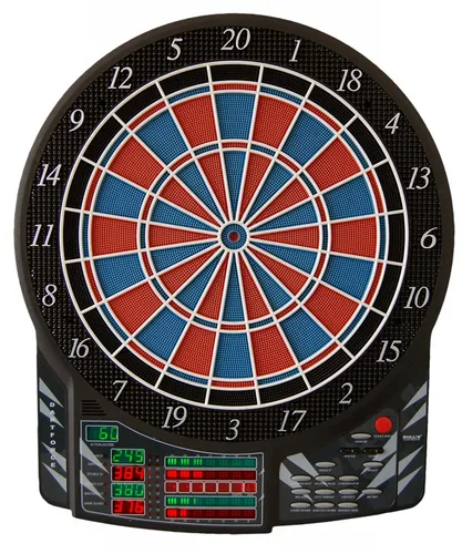 BULL'S Dartforce RB Sound Elektronik 67994 - Semiprofessioneller Dartautomat mit PDC Master Caller Stimme, 41 Spiele und 183 Variationen für ultimativen Spielspaß. Ideal für 1-16 Spieler, mit automatischer Punktewertung und vielen Funktionen.
