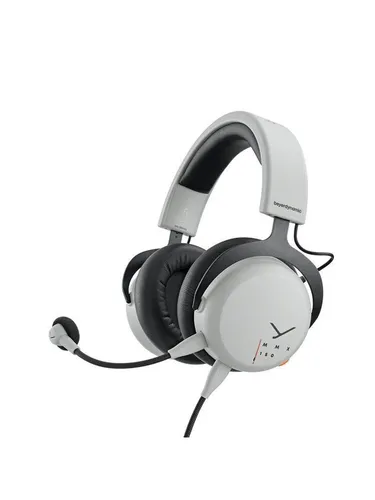 beyerdynamic MMX 150 (Grau) - Gaming Headset - Gaming-Headset mit META VOICE Mikrofon für klaren Sound und Augmented Mode für Umgebungsgeräusche. Komfortable Memory-Foam Ohrpolster und einfaches Lautstärkekontrollrad.