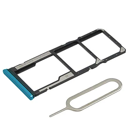 MMOBIEL SIM Kartenhalter Kompatibel mit Xiaomi Redmi Note 9 / 9S / 9 Pro - SIM Card Tray Schlitten - Inkl. SIM Pin - Blau