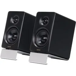 Edifier M60 Desktop Lautsprecher Schwarz - PC-Lautsprecher mit 66 Watt RMS Leistung, Hi-Res Audio-Zertifizierung und Bluetooth 5.3 für kabellosen Musikgenuss.