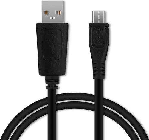 CELLONIC Sony VMC-MD4 USB Kabel kompatibel mit Sony A6000, A6300, A6500, A5100, A5000, FDR-X3000, A7s II, Alpha 7r ii, Alpha 7 ii Kamera Ladekabel Micro USB auf USB A 2.0 Datenkabel 1A 1m schwarz PVC