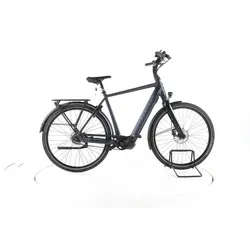 Gazelle Chamonix C5 HMS City E-Bike - midnight blue matte - 57cm - Refurbished E-Bike mit 57cm Rahmen für Körpergrößen von 173 bis 185 cm. Ausgestattet mit einem 504 Wh Shimano Akku und 60 Nm Motor. 100 % geprüft und gewartet für optimale Funktionalität. 2 Jahre Garantie auf Motor und Akku.
