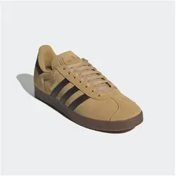 ADIDAS ORIGINALS "GAZELLE" Sneaker, Gr. 36, golden beige - Sneaker in sportlichem Design mit hochwertigem Leder und Synthetik. Die Gazelle vereint Stil und Komfort für jeden Anlass – ideal für modebewusste Trendsetter.