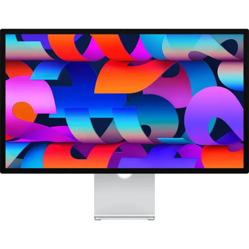 Apple Studio Display 27" 5K LED-Monitor - Erlebe brillante Farben und unglaubliche Details mit dem 27" Retina-Monitor. Das schlanke All-Screen Design macht ihn zum perfekten Begleiter für kreative Projekte.
