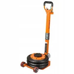 NEO TOOLS Pneumatischer Wagenheber 3t | 145-420 mm Hubhöhe - Werkstatteinrichtung für schnelle Fahrzeuganhebung, ideal für SUV. Mit pneumatischer Technologie für erhöhten Arbeitskomfort und Zeitersparnis – perfekt für Profis und Hobbymechaniker.