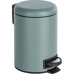 Wenko Treteimer "Leman" in Grau - 3 l