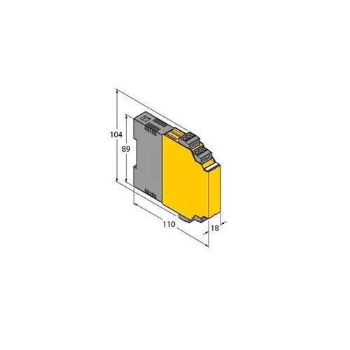 Turck Relaiskoppler IM73-12-R/24VUC Schaltrelais 7520712 - Zuverlässiger Relaiskoppler für vielfältige Schaltanwendungen mit 24V AC/DC. Ideal für den professionellen Einsatz in automatisierten Systemen.
