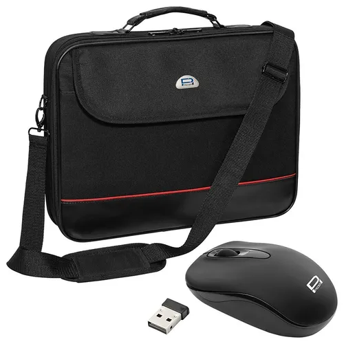 NOTEBOOK Laptop TASCHE 12/13/13,3/14 Zoll mit schnurlose Maus - Praktische Schulter- und Kuriertasche aus Nylon, ideal für 13 Zoll Laptops. Mit Zubehörfächern und kompakter Bauweise (37,5 x 29,5 x 6,5 cm), leicht und vielseitig einsetzbar.