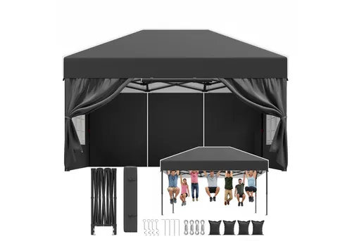Elliptisches Trampolin 10FT mit Sicherheitsnetz und 150kg Tragkraft - Robustes 10FT Trampolin für den Garten, ausgestattet mit Sicherheitsnetz und Polsterung. Ideal für Spaß und Fitness im Freien, bis 150 kg nutzbar.
