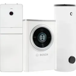 Bosch Compress 7000i AW Wärmepumpe CS731 mit Speicher HR 300 - Effizientes Wärmepumpen-Paket mit leiser und platzsparender Außeneinheit, ideal für die Nutzung regenerativer Energien. Inklusive 300 l Speicher für komfortable Warmwasserversorgung.