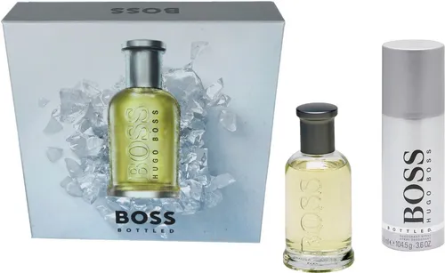 Hugo Boss BOSS Bottled Geschenkset für Männer 50 ml + 150 ml - Parfüm-Geschenkset mit eleganter Duftkomposition, ideal als Geschenk für besondere Anlässe.