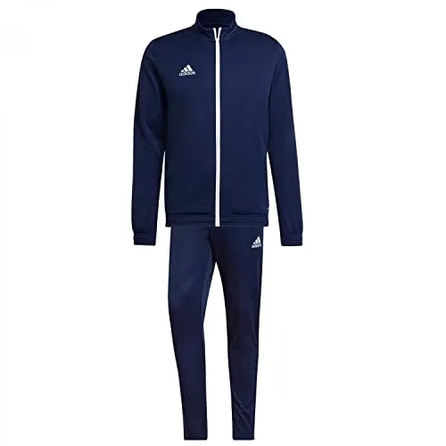 adidas Herren Trainingsanzug Entrada 22 Track Suit H57523+HC0333 M - Bequemer Trainingsanzug aus Jacke und Hose, ideal für Sport und Freizeit. Hergestellt aus recycelten Materialien mit feuchtigkeitsabsorbierendem Aeroready für optimalen Komfort.