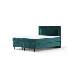 maison de rêve Boxspringbett   , türkis/petrol , Maße (cm): B: 205 H: 123