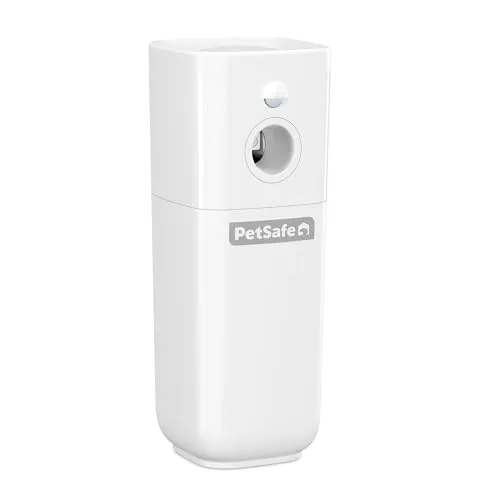 PetSafe SSSCAT - Automatisches Fernhaltespray für Haustiere, sicher und geruchlos, hält Katzen und Hunde von Möbeln und Pflanzen fern