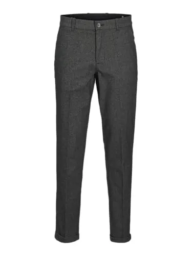 JACK & JONES Carrot Fit Chino Hose für Herren - Stylische Carrot Fit Chino Hose aus hochwertigem Materialmix, ideal für lässige und elegante Looks. Bequemer Tragekomfort dank Elasthananteil.