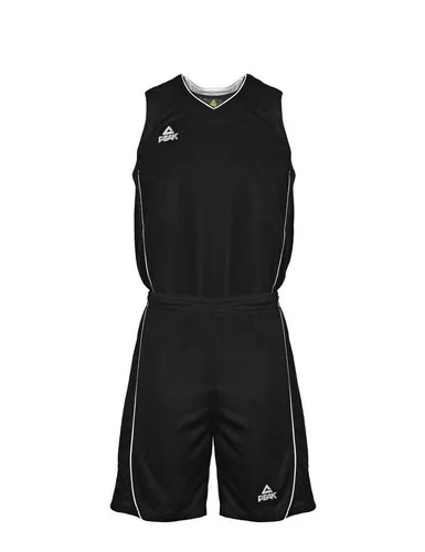PEAK Basketballtrikot Team schwarz L - Sportliches Basketballtrikot in Schwarz-Weiß, aus 100% atmungsaktivem Polyester. Ideal für Training und Spiele, bietet Komfort und Bewegungsfreiheit. Pflegeleicht und für den täglichen Einsatz geeignet.