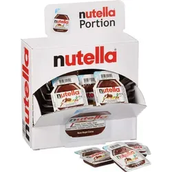 Ferrero Nutella 15g, 40 Packungen – Beliebte Nussnugatcreme - Genießen Sie den unwiderstehlichen Geschmack von Nussnugatcreme in praktischen 15g Portionen, ideal für unterwegs oder als Brotaufstrich.