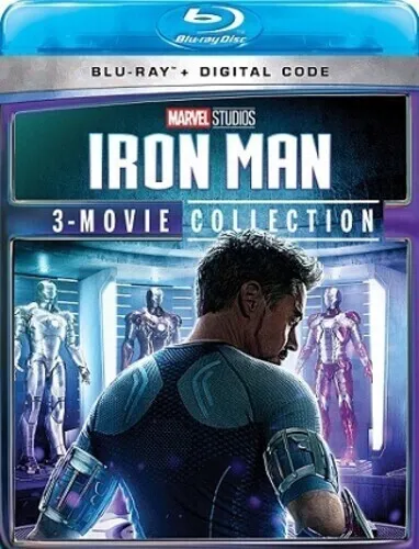 Iron Man: 3-Movie Collection [New Blu-ray] 3 Pack, Digital Copy, Digital Theat
