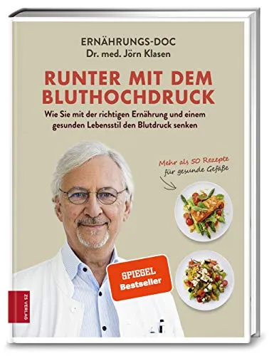 Runter mit dem Bluthochdruck: Ernährung & Lebensstil für gesunden Blutdruck - ABIS-BUCH von ZS Verlag GmbH, bietet effektive Tipps zur Blutdrucksenkung durch gesunde Ernährung und Lebensstiländerungen.