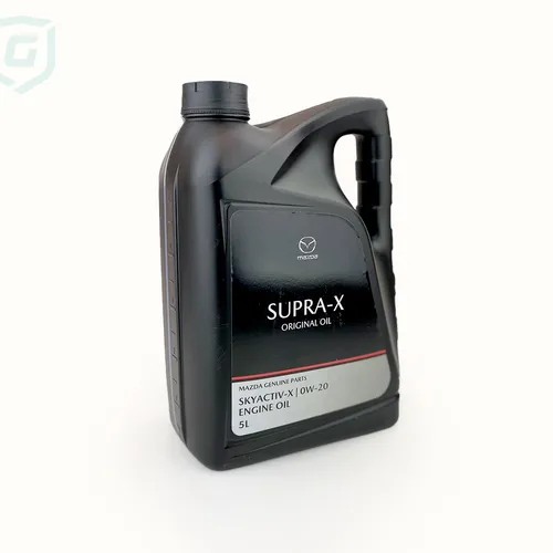 Mazda 0W20 SUPRA-X SKYACTIV-X Motoröl 5L - Hochwertiges HC-Synthese Motoröl für optimalen Motorschutz, kompatibel mit SKYACTIV-X Motoren, ideal für Kraftfahrzeuge.