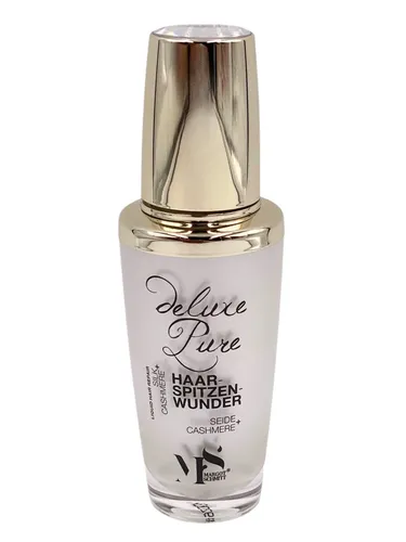 Margot Schmitt DELUXE PURE Haarspitzenwunder 250ml - Hochwertiges Shampoo mit Cashmere & Seide für geschmeidiges, glänzendes Haar. Stärkt die Haarspitzen und spendet intensive Feuchtigkeit.
