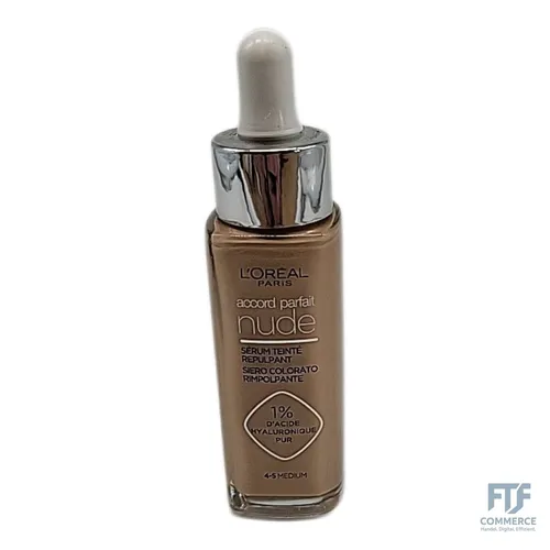 L'Oreal Make Up Accord Parfait 4-5 - Cremige Make-up Grundierung 30 ml, für einen perfekten Teint und ein strahlendes Aussehen