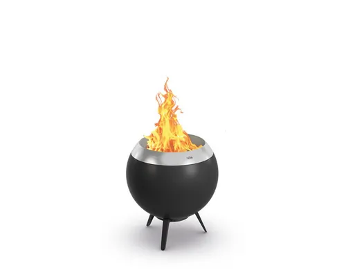 höfats - Moon 45 Feuerschale - Grill mit rauchfreier Technologie für ein geruchsarmes Lagerfeuer, ideal für Terrasse und Balkon – faszinierendes Flammenspiel und einfache Reinigung durch herausnehmbare Ascheschale.